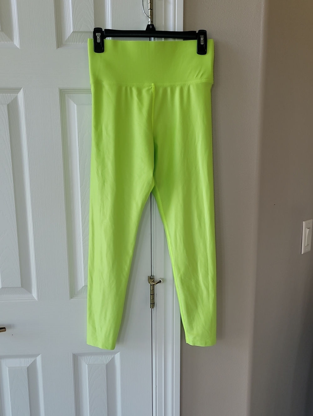 Carbon 38 High-Waist Neon Yellow Green Leggings Takara Shine